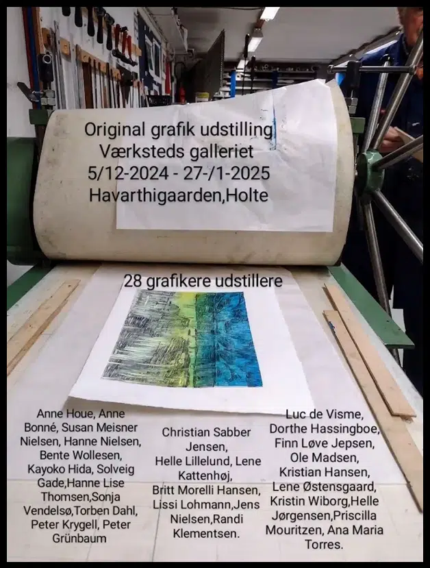 30 grafikere udstiller - videopræsentation