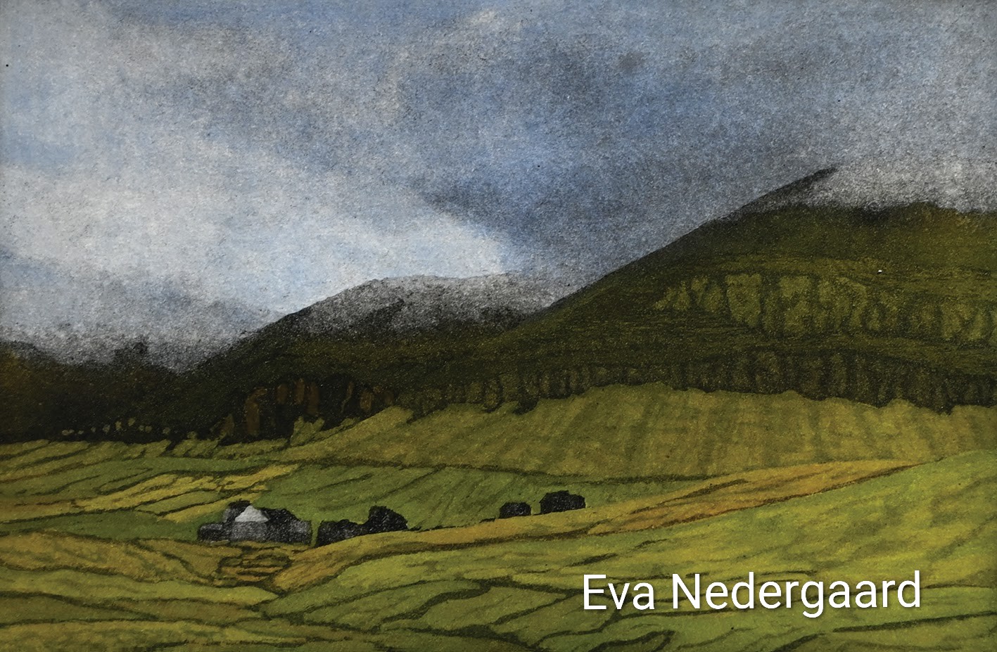 Grafik udstilling Eva Nedergaard