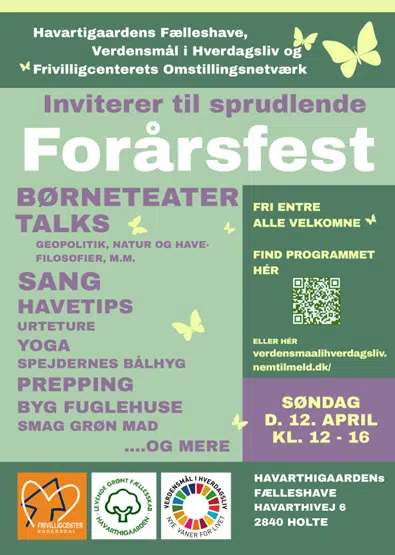 forårsfest i havarthigaardens fælleshave